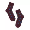 Хлопковые носки tip-top с рисунком "паучки" 409 бордо, 5С-11СП, 24, CONTE-KIDS,  - 1