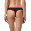 Трусы женские "стринг" lazy days conte lst 1004 (в коробке) black-red, 18С-792ТСП, 94/S, CONTE ELEGANT,  - 2