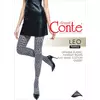 Колготки фантазийные с леопардовым рисунком conte leo marsala, , 2, CONTE ELEGANT, - 1