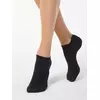 Ультракороткие женские носки из вискозы levante 079 черный, , 38-39 (25), LEVANTE, - 1