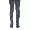 Детские колготки sof-tiki (махровые внутри) с рисунками 396 темно-серый, 7С-38СП, 128-134 (20), CONTE-KIDS,  - 1