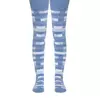 Детские колготки sof-tiki (махровые внутри) с рисунками 393 голубой, 7С-38СП, 116-122 (18), CONTE-KIDS,  - 1
