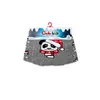Новогодние детские колготки «xmas panda» conte-kids 554 серый, 19С-95/1СП, 62-74 (12), CONTE-KIDS,  - 4