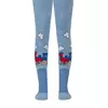 Детские колготки conte-kids sof-tiki (махровые внутри) с рисунками 226 голубой, 7С-38СП, 62-74 (12), CONTE-KIDS,  - 1