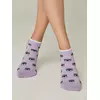 Носки женские с рисунком «eyes» classic 438 сиреневый, 7С-34СП, 36-37 (23), CONTE ELEGANT,  - 2