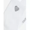 Носки женские из хлопка с сияющим рисунком "heart" 427 белый, 22С-40СП, 36-38 (23-25), CONTE ELEGANT,  - 5