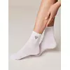 Носки женские из хлопка с сияющим рисунком "heart" 427 белый, 22С-40СП, 36-38 (23-25), CONTE ELEGANT,  - 1