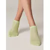 Ультракороткие женские носки active с сеточкой 277 салатовый, 21С-191СП, 38-39 (25), CONTE ELEGANT,  - 1