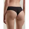 Трусы женские «танга» с низкой линией талии satin tp6128 карамель с черным, 21С-0055КСП, 94/S, CONTE ELEGANT,  - 2