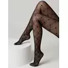 Колготки женские в ромбы с эффектом мелкой сетки fantasy vogue nero, 22С-44СП, 5, CONTE ELEGANT,  - 4