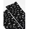 Носки женские c тату-рисунками «eyes&moon» fantasy 22с-53сп nero-bianco, 22С-53СП, 36-39 (23-25), CONTE ELEGANT,  - 3