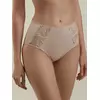 Трусы женские «слип» с высокой линией талии aura rp2079 серебристый пион, 19С-0016КСП, 118/4XL, CONTE ELEGANT,  - 1