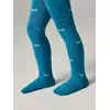 Хлопковые детские колготки tip-top с люрексом 545 бирюза, 19С-36СП, 116-122 (18), CONTE-KIDS,  - 1