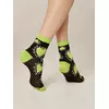 Носки женские хлопковые esli classic 532 черный-салатовый, 21С-69СПЕ, 36-37 (23), ESLI,  - 2