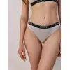 Трусы женские «бразилиана» с фигурным вырезом по спинке black&white lbr 2245 grey, 22С-2218ТСП, 90/XS, CONTE ELEGANT,  - 1
