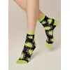 Носки женские хлопковые esli classic 532 черный-салатовый, 21С-69СПЕ, 36-37 (23), ESLI,  - 1