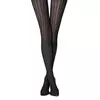 Колготки женские с ажурным рисунком и полосами lacy line nero, 22С-134СП, 3, CONTE ELEGANT,  - 4