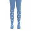 Теплые махровые детские колготки sof-tiki (махровые внутри) 643 голубой, 7С-38СП, 80-86 (14), CONTE-KIDS,  - 1