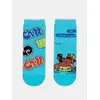 Хлопковые детские носки "веселые ножки" 947 бирюза, 17С-10СП, 16, CONTE-KIDS,  - 2
