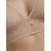 Бюстье женское из геометрического кружева с v-образной линией декольте grafic lace lbe 1978 light almond, 21С-1995ТСП, 170-88/S, CONTE ELEGANT,  - 2