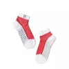 Носки детские conte-kids active (короткие) 309 белый-красный, , 14, CONTE-KIDS, - 1