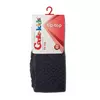 Детские колготки tip-top 414 серо-фиолетовый, 5С-07СП, 140-146 (22), CONTE-KIDS,  - 2