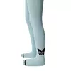 Теплые махровые детские колготки sof-tiki (махровые внутри) 651 серо-бирюзовый, 7С-38СП, 128-134 (20), CONTE-KIDS,  - 3