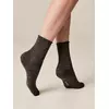 Удлиненные теплые женские носки с шерстью conte comfort 000 темно-серый, 22С-129СП, 36-37 (23), CONTE ELEGANT,  - 3