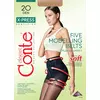 Колготки женские conte x-press 20 nero, 8С-66СП, 3, CONTE ELEGANT,  - 1