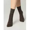 Плотные женские носки с рисунками«love» fantasy nero-natural, 23С-83СП, 36-39 (23-25), CONTE ELEGANT,  - 1