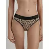 Трусы женские mix&match lb 2511 beige-black leo, 22С-2524ТСП, 90/XS, CONTE ELEGANT,  - 1