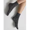 Плотные женские носки с рисунками «love» conte fantasy 23с-83сп nero-bianco, 23С-83СП, 36-39 (23-25), CONTE ELEGANT,  - 1