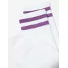 Носки женские хлопковые с яркими полосками из люрекса active 157 белый-сиреневый, 19С-65СП, 38-39 (25), CONTE ELEGANT,  - 6
