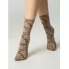 Плотные женские носки с вывязанным рисунком «my dreams» conte fantasy 23с-80сп nero-natural, 23С-80СП, 36-39 (23-25), CONTE ELEGANT,  - 5