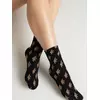 Плотные женские носки с рисунками «art» fantasy nero-natural, 23С-82СП, 36-39 (23-25), CONTE ELEGANT,  - 3