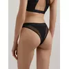 Трусы женские «бразилиана» из хлопка и эластичной сеточки rib with mesh lbr 2494 black, 22С-2507ТСП, 90/XS, CONTE ELEGANT,  - 2