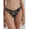 Трусы женские mix&match lbr 2509 latte-black zebra, 22С-2522ТСП, 90/XS, CONTE ELEGANT,  - 1