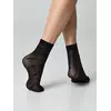 Носки женские с эффектом мелкой сетки и надписями «intuition» conte fantasy 23с-77сп nero, 23С-77СП, 36-39 (23-25), CONTE ELEGANT,  - 2