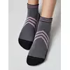 Носки детские (короткие) active 955 серый-светло-розовый, 13С-34СП, 16, CONTE-KIDS,  - 1