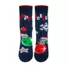 Носки детские (новый год) school 3079 брестские 8005 т.синий меланж, 20С3079, 17-18, БРЕСТСКИЕ,  - 1