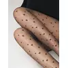 Колготки женские в сердечки и точки feeling fantasy grafit, 23С-68СП, 2, CONTE ELEGANT,  - 3