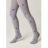 Колготки детские (рисунок) school 3280 брестские 1009 серый меланж, 14С3280, 128-134 (20), БРЕСТСКИЕ,  - 4