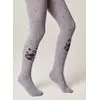 Колготки детские (рисунок) school​ 3280 брестские 1010 серый меланж, 14С3280, 128-134 (20), БРЕСТСКИЕ,  - 3