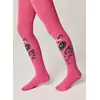 Колготки детские (рисунок) school 3280 брестские 1011 ярко-розовый, 14С3280, 128-134 (20), БРЕСТСКИЕ,  - 2