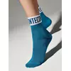Носки женские вискозные (удлиненные) active 273 темно-бирюзовый-белый, 21С-24/1СП, 36-37 (23), CONTE ELEGANT,  - 2