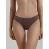 Трусы женские «бикини» из хлопка basic collection lb 2002.12 dark cappuccino, 22С-2304ТСП, 98/M, CONTE ELEGANT,  - 1