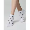 Носки женские (короткие) active 589 белый-черный, 23С-111СП, 38-39 (25), CONTE ELEGANT,  - 4