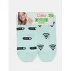 Носки женские happy с рисунками 613 бледно-бирюзовый, 17С-21СП, 36-39 (23-25), CONTE ELEGANT,  - 8