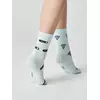 Носки женские happy с рисунками 613 бледно-бирюзовый, 17С-21СП, 36-39 (23-25), CONTE ELEGANT,  - 3