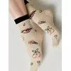 Носки женские happy с рисунками 605 бежевый, 17С-21СП, 36-39 (23-25), CONTE ELEGANT,  - 4